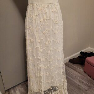 Beautiful  Ivory white skirt